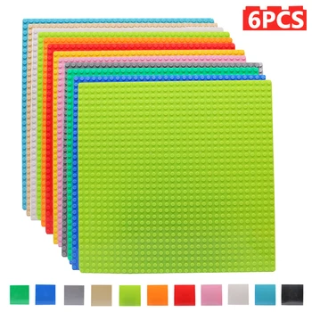 6PCS Clasic 32×32 16×16 Prezoane Baseplates Multi-Culoare DIY Blocurile Ansamblului de construcții de Învățământ Jucării pentru Copii Cadouri pentru Copii