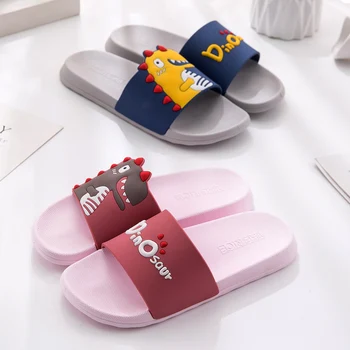 Vertvie Vara Slide-uri de Femei Papuci de Desene animate Fund Gros Plajă, Tobogane Baie Slide Sandale Femei Bărbați Cuplu Pantofi Fete 2020