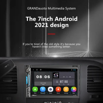 SONIC cu Android Auto Jucător de Radio Pentru Toyota, Nissan, Lada de Navigare GPS 7inch 2Din Universal Player Multimedia, Autoradio Stereo Auto