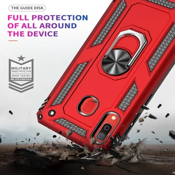 Armura Caz Pentru Samsung Galaxy A51 A20E A30S A10S S20 S9 A20S A01 A10 A20 A30 A40 A50 A80 A70 M30S A71 la Șocuri Inel Capac Masina