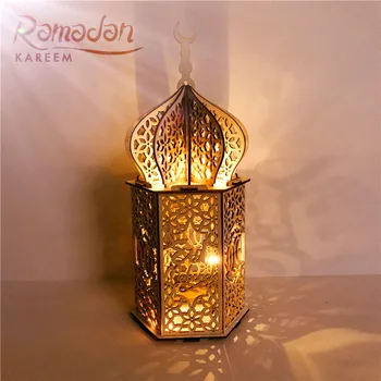 Lemn Palat Musulman Lumina Ramadan Eid Decoratiuni Pentru Casa Eid Mubarak Lumina De Noapte Ramadan Kareem Ramadan Decoratiuni Islam Cadou