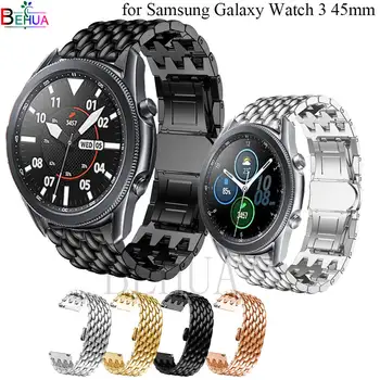 Curea Pentru Samsung Galaxy Watch 3 45MM / Galaxy Watch 46mm / Onoare Magic Metal Wriststrap Bratara 22mm Otel Inoxidabil Curea