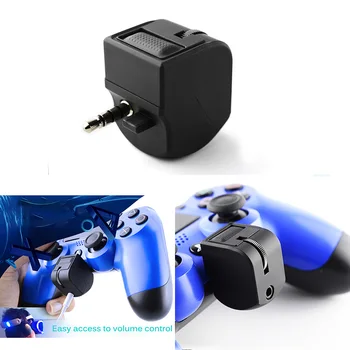 3.5 mm Mini Ocupe de casti Audio Adaptor pentru pentru PS4 Dualshock 4 Microfon Mut, de Control al Volumului pentru Playstation 4 Accesorii