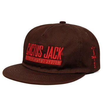 Noi Travis Scott Cactus Jack Snapback Cap Broderie Bumbac Șapcă de Baseball pentru Barbati Femei Reglabil Hip Hop Tata Pălărie Os