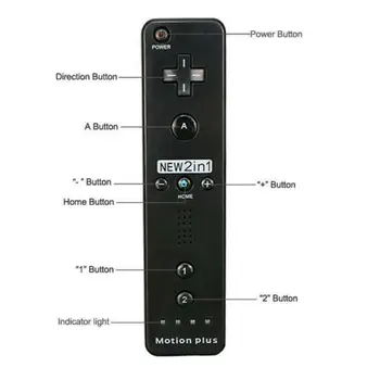 Pentru Nintend Wii Accesorii Telecomanda Wireless Gamepad Controler Built-in Motion Plus Pentru Nintend Wii Nunchuck Controller Joypad