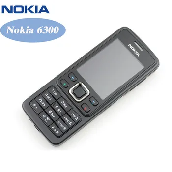 Nokia 6300 Clasic de Telefon Mobil FM MP3 Suport Tastatură engleză Renovat Telefoane mobile