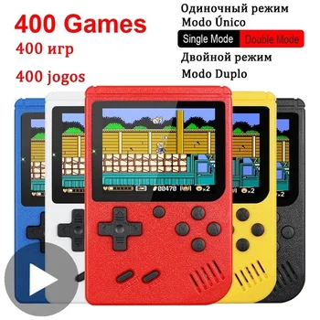 Multicolor Jucători 400-în-1 Joc Console Handheld Portabil Retro Tv Joc Video Consola Handheld Consola de jocuri Pentru copii