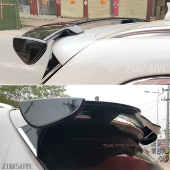 Utilizați Pentru Mazda CX-3-2018 Spoiler Plastic ABS Aspect Fibra de Carbon Hatchback Acoperiș Aripa Spate Body Kit Accesorii