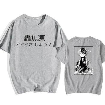 Todoroki Shoto Tricou Drăguț Grafic Tee Cămașă Cu Mâneci Scurte Moda Tricou Unisex