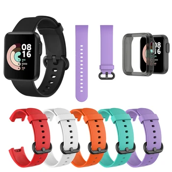 Curea Din Silicon Pentru Xiaomi Mi Watch Lite Versiune Globală Ceas Inteligent De Înlocuire Sport Bratara Bratara Pentru Xiomi Redmi Ceas