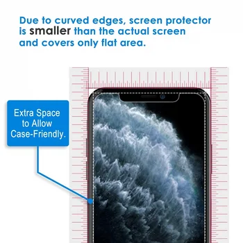 VSKEY 50PCS 2.5 D din Sticla Temperata pentru iPhone 12 Mini 11 Pro Max X XS XR 6 6s 7 8 Plus 5s SE 2020 Ecran Protector de Film Protector