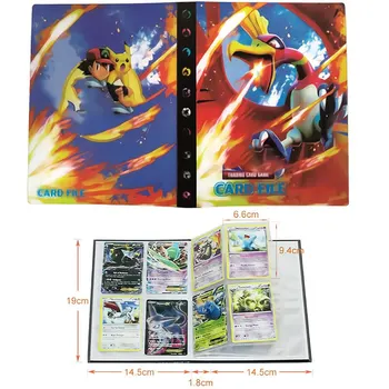 4 Buzunar Blaziken Pokemon Album 240 De Carte Carte De Livre Pokemon Joc De Card De Colector Harta Titularul Liant Dosar Încărcat Lista De Jucărie