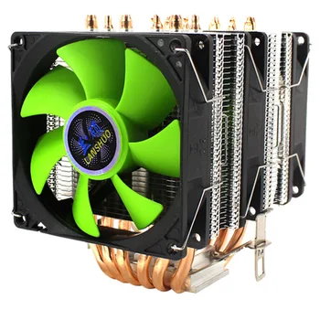 Cooler CPU de Înaltă Calitate 6 Heat pipe-Dual-Turn de Răcire 9cm RGB Fan LED Suport Ventilator 3 Ventilatoare 3PIN/4PIN CPU Fan Pentru AMD Si Pentru