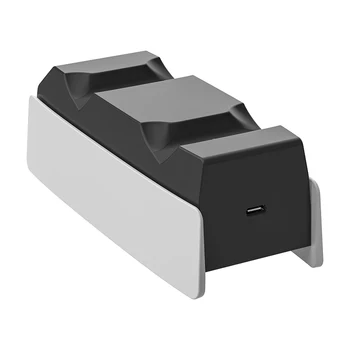 Stație de Încărcare rapidă Pentru PS5 Dual Stand de Încărcare Port Pentru PS5 Controler de Încărcare de Bază Cu Indicarea Funcției Livrare Rapida