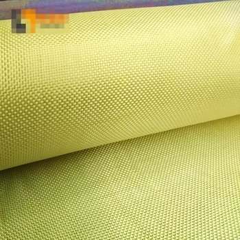 Fibra Aramid pânză 1414 tesatura de fibre de KEVLAR 1500D simplu țese 200g/㎡ (width50-150cm) 0.26 mm grosime