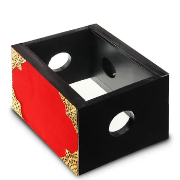 Mătase Prin Foc/Foc Box-Cutia Magică Magie Professionnelle Iluzie Magic Recuzita Pentru Magicieni Profesionale Etapă