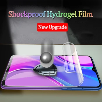 Hidrogel Film Pentru Xiaomi Redmi 10X 4G 5G 8 8A K30 K30i Ecran Protector De Pe Redmi Nota 8 9 Pro Max 8T 9S Protecție Nu de Sticla