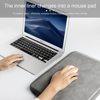 Moale Geanta de Laptop Pentru Macbook air Pro Retina 11 12 13 14 15 15.6 Maneca Caz Acoperire Pentru Xiaomi Dell Lenovo Notebook PC Sac