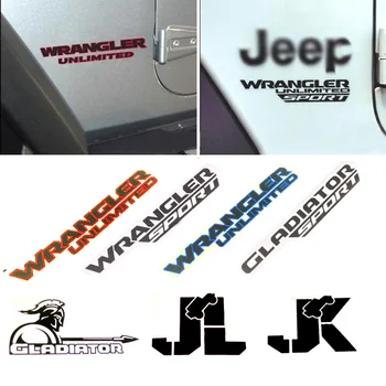 2 buc Sport Capota Aripa Corpul Scrisoare Caracter Autocolante, Decal Vinil pentru Jeep Wrangler Unlimited Rubicon TJ JK CJ TJ YK JL XJ