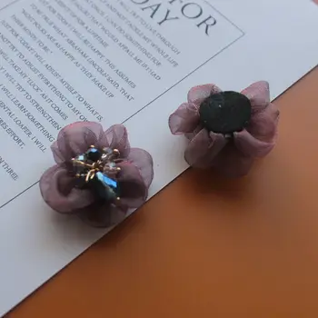 Noul Manual Sifon Floare de Cristal Accesorii de Par Materiale Sac de Pantofi Haine DIY Ornament Accesorii Decorative