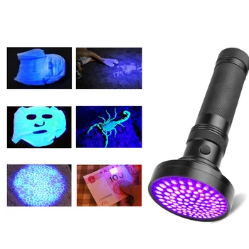 100 LED-uri mai Bune UV Lumina Violet de Lumină Torță 51LED 21LED 12LED UV Lanterna LED-uri 395-400 nm LED Torch Lampă Pentru Detectare de Siguranță