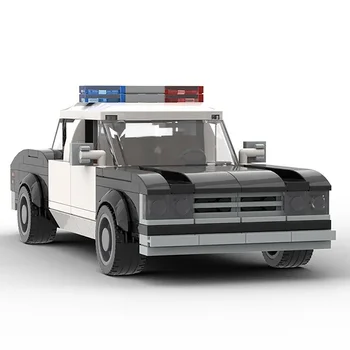 MOC High-Tech Masina de Serie 1979 Mor Greu Pentru Mașini de Poliție Blocuri Kit Cărămizi Jucarii Pentru Copii Baieti Asamblare DIY Vehicul