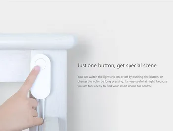 Xiaomi Yeelight RGB Inteligent de lumină de bandă Smart home Phone App wifi Condus lumina benzi Colorate de miel cu LED 2M 16 Milioane de 60 De Led-uri în 2018