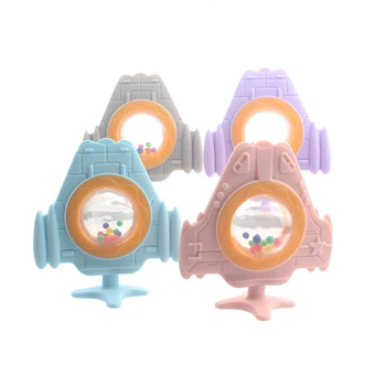 5PCS BPA Gratuit Silicon jucării Teether Alimente Grad de Desene animate pentru Copii Dentiție Jucării Masticabile Dentitie Produs pentru Sugari Copil care Alăptează Accesorii