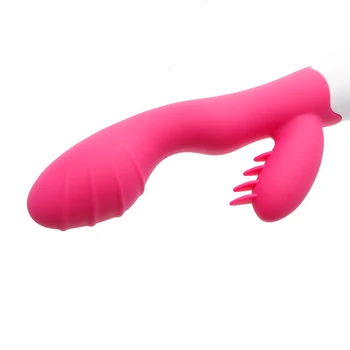 30 de Viteze G Spot USB, Dual Vibration Impermeabil Adult de Sex femeie Jucarii Erotic Rabbit vibrator anal Mașină stimulator clitoris
