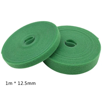 12buc/set 1m*12.5 mm Colorate Velcro Adeziv Autocolant de Sine Puternic Adeziv Cârlig Bucla de Fixare Banda Adeziva