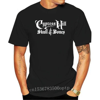 Cypress Hill Rap Hip Hop Muzica Logo-ul Men ' S T-Shirt Alb Și Negru Tricou Tricou