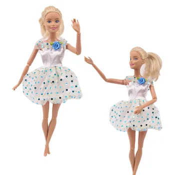 Barbie Papusa Accesorii Dsiney Elsa Printesa Rochie de Desene animate Haine Pentru Papusa Casual Uzura de zi cu Zi Haine Fete Cadou ping