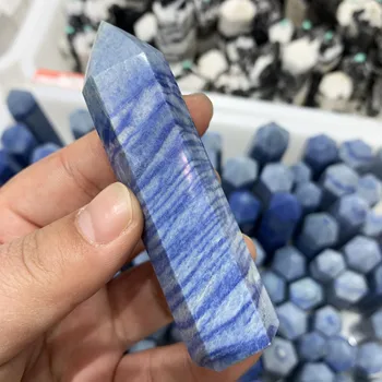 Produs nou cu mucegai Albastru Stone Punct de Vindecare de Cristal Dumortierite Turn Energia Reiki Minerale Obelisc Pentru Decor Acasă