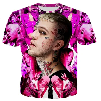 Lil Peep Bărbați/femei de Moda Noua Cool 3D Imprimate T-shirt Casual Stil Harajuku Tricou Streetwear Topuri Dropshipping