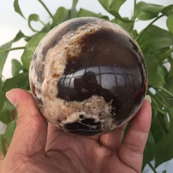 Naturale cristal gri Australian gem mingea, Opal cristal, sferice de piatră, minereu de Reiki, vindecare decor acasă