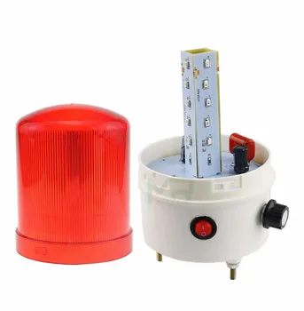 LED-uri de sunet și lumină alarmă 220v24v12v rotativ lumina de avertizare volum reglabil led-uri de sunet și lumină alarmă integrată indicator ligh