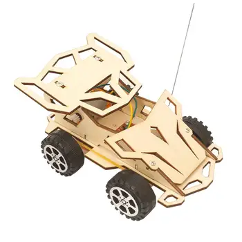 RC Patru-wheel-Drive Masina de Materiale de BRICOLAJ Asambla Proiecte științifice de Predare Echipamente Tehnologice Model Kit Vehicul Experiment