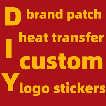Personalizat Logo-ul de Brand Fier pentru transfer termic pentru Îmbrăcăminte Autocolant Thermoadhesive Patch-uri pentru Haine PVC Patch Fuzibile Aplicatiile Dungi