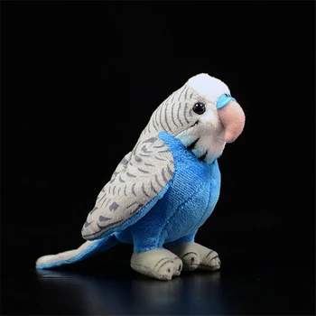 Papagal Drăguț De Păsări De Pluș Jucarii Moale Viața Reală Budgie Dragoste Pasăre Umplute Animale Decor Acasă De Colectare De Jucării Pentru Copii Cadouri De Craciun