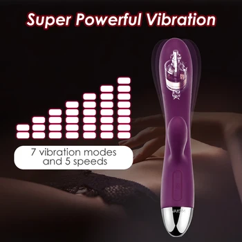 SVAKOM Puternic Rabbit Vibrator pentru Femei Clitorisul Stimularea Chargable Vibrator punctul G Vibrator SexToy de sex Feminin pentru Cupluri Adulți