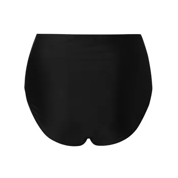 Womail 2021 Femei Talie Mare Ruched Bikini Burtica Control costum de Baie Slip Pantaloni, costume de baie tankini femei Înot pantaloni #Q