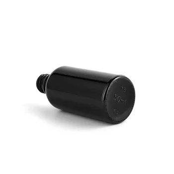 5~100ml Flacon Picurător din Sticlă Neagră Cosmetice Containere de Ambalare Flacoane de Parfum Reîncărcabile Ser Ulei Esențial Dropper Sticle