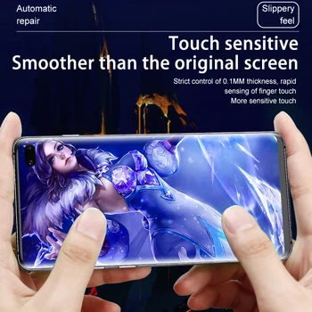 3Pcs Hidrogel Film pe Ecran Protector Pentru Samsung Galaxy S10 S20 S9 S8 S7 Plus S6 Edge Ecran Protector Pentru Nota 20 8 9 10