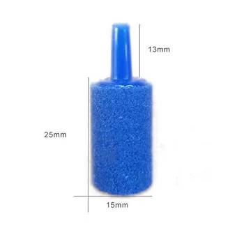 20 buc Aer Piatră Minerală cu Bule Difuzor Filtrele Difuzor pentru Acvariu Rezervor de Pește Pompa Hidroponice (Albastru)