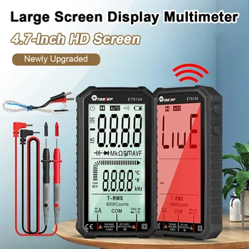 Multimetru Digital De 4.7 Inch LCD DC/AC Curent de Măsurare de Tensiune Capacitate de Rezistență de Măsurare VS ANENG 620A