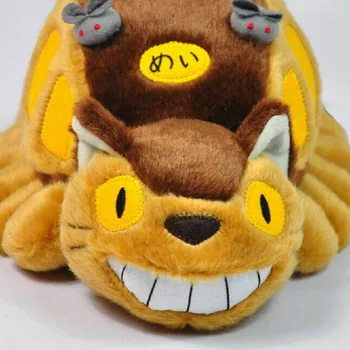 Hayao Miyazaki Animație Autobuz Totoro Papusa Jucării Umplute Totoro Tramvai Jucării De Pluș Drăguț Jucării Pentru Copii Ziua De Nastere Pentru Cadouri