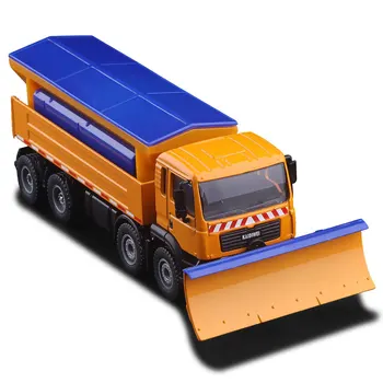 De simulare mare de 1:50 aliaj plug de zapada model,aliaj de zăpadă împinge camionul de jucărie,clasic cadou jucărie,en-Gros și retailfree transport