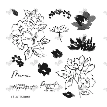 Model Floral design logo-ul de Metal de Tăiere Moare și Timbre Șabloane Pentru Scrapbooking Timbre Relief Mucegai DIY Cărți de Hârtie Meserii