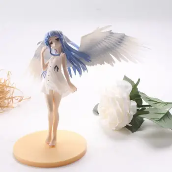 15cm Tachibana Kanade Frumos Înger Minunat de Acțiune Figura Jucarii Model Decoratiuni Tort Cadouri