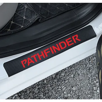 Pentru Nissan Pathfinder Accesorii Autocolante Auto Din Fibra De Carbon Anti Scratch Auto Pragului De Ușă Decor Styling Decal Protector